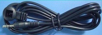 供应生产红色壳子带灯遥控接收线，2.5mm/3.5mm立体头遥控延长线