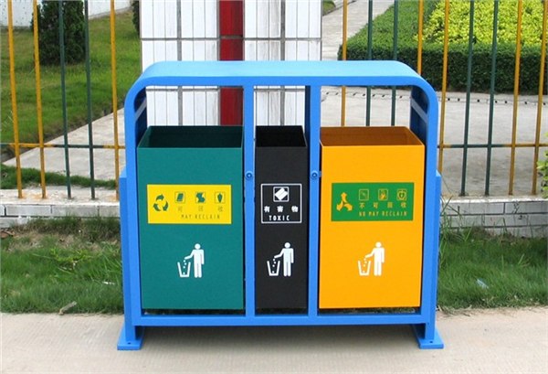 供应广州分类垃圾桶 户外垃圾桶 铁制垃圾桶