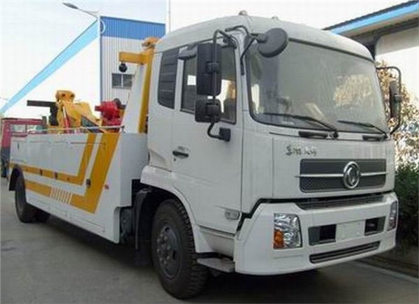 东风天锦清障车|单桥清障车|8T联体清障车|一拖一清障车