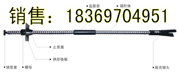 供应锚杆！涨壳式预应力注浆锚杆 中空锚杆  螺旋锚杆 锚杆价格 