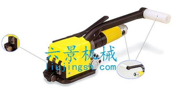 供应气动钢带免扣打包机A390