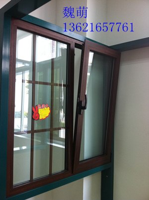 代理合作上海景尚窗业铝木复合窗内开内倾