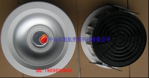 供应塑料COB筒灯外壳配件LED光源