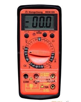 供应鸿昌数字万用表HC6105
