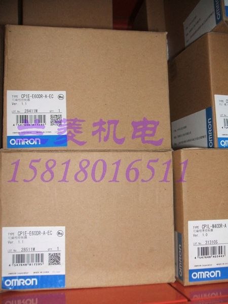 供应日本进口 全新欧姆龙PLC CP1E-E60DR-A-EC如假包退
