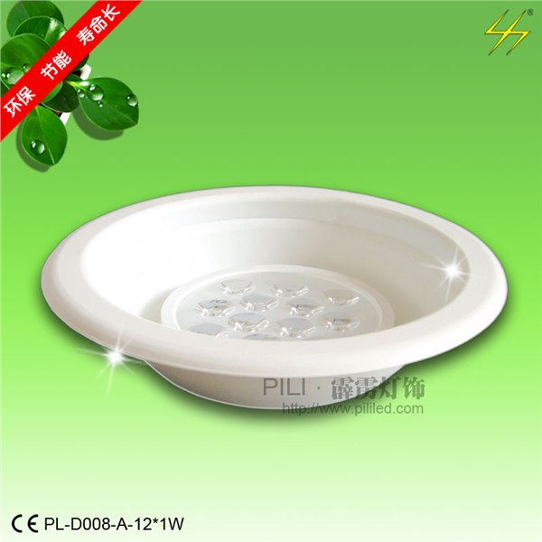 供应中山霹雳灯饰新开模8寸LED筒灯灯具;15WLED筒灯价格 