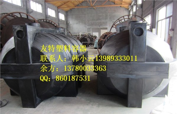 供应友特提供滚塑设计，滚塑磨具开发，5吨卧式耐碱储罐在友特专卖