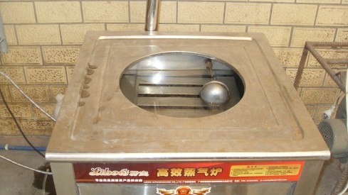 全球第一台使用醇基燃料的蒸炉丨醇油小蒸炉在高旺公司诞生了