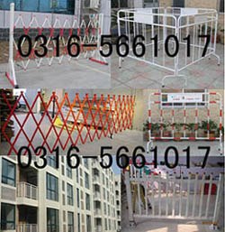 供应硬质绝缘伸缩围栏，玻璃钢伸缩围栏