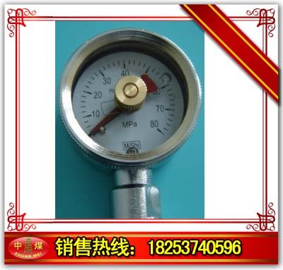 供应BZY-45型系列综采支架专用压力表 矿用双针耐震压力表  BZY-60