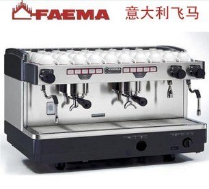 供应飞马商用双头E98A2电控半自动咖啡机