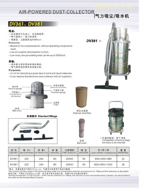 气动吸尘器DV361