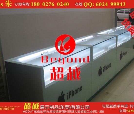 供应三星款式苹果手机柜 展示柜 体验柜 三星 HTC
