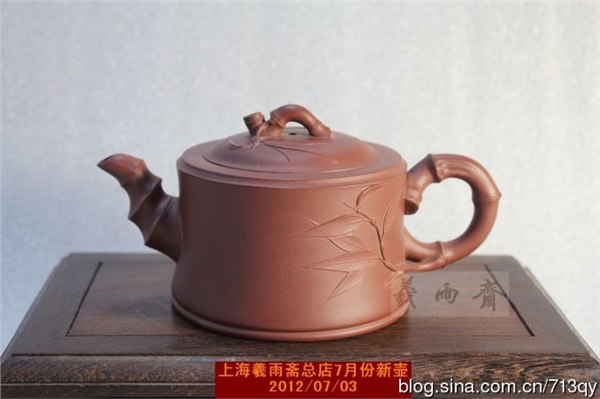 供应广州羲雨斋 洪美华纯手工 圆竹段壶