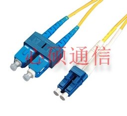 供应LC-SC单模双芯跳线