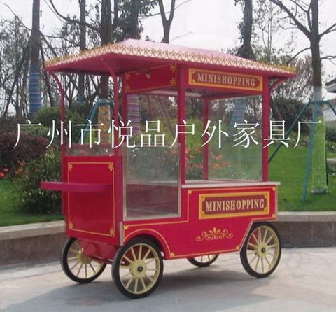 供应广州公园流动外卖车 郑州广场售货车 沈阳实木售货车