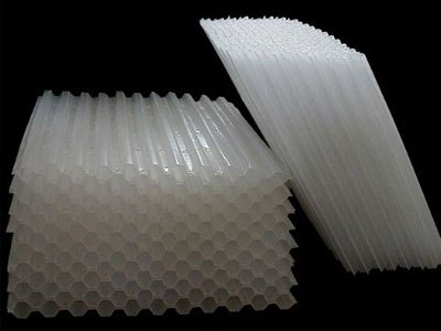 供应六角蜂窝斜管填料斜管填料