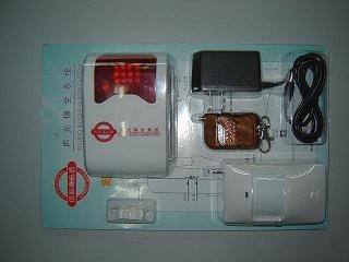 供应无线防盗声光报警主机，现场声光报警器