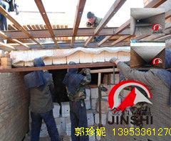 供应国家节能减排政策平顶隧道窑吊顶找金石设计生产施工