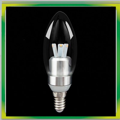 供应led蜡烛灯 LED灯 水晶灯光源 4w E27 E14 可调光