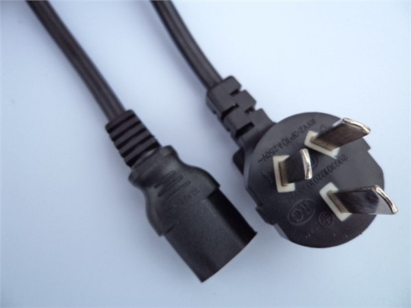 国标三插10A%2B品字尾