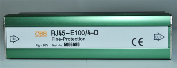 英国OBB网络信号防雷器RJ45-E100/4-D 