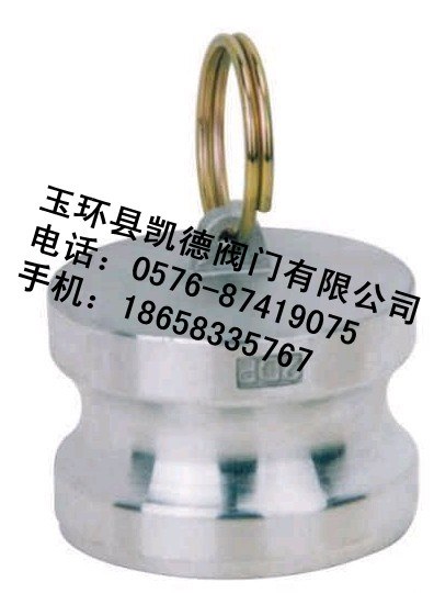 供应DP铝合金快速接头  3寸DP型快速接头  油罐车专用防尘塞快速接头