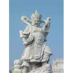 广目天王石雕