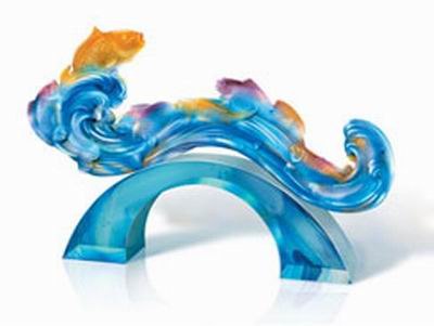 琉璃礼品 财运如意 琉璃摆件 艺术品