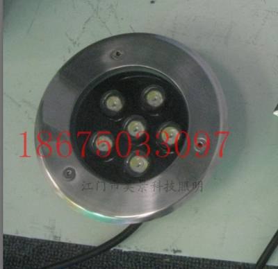 供应6W圆形LED广场地埋灯高配置LED埋地灯