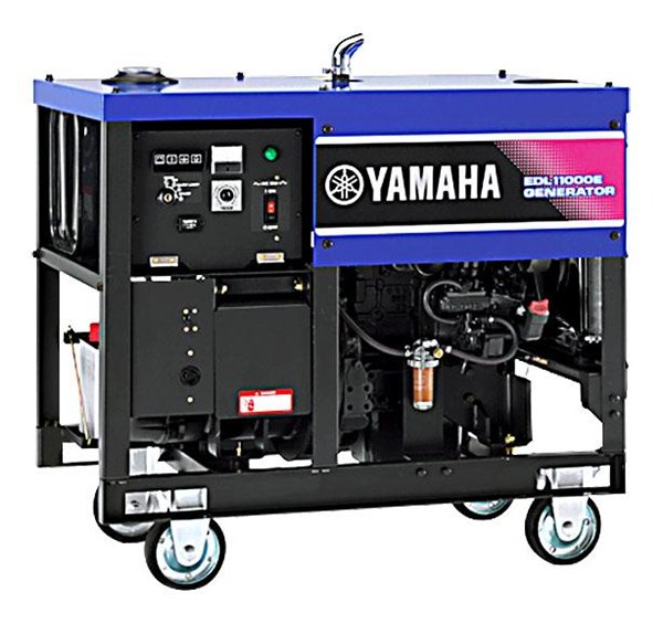 雅马哈发电机组EDL11000E-工作原理及发电机组配件