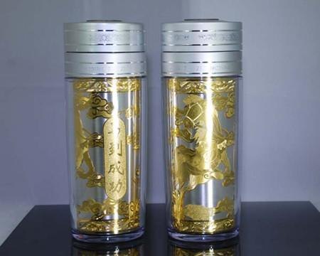 推荐新款礼品银杯|贵州真空保温银杯加盟|热销精美国色天香银杯