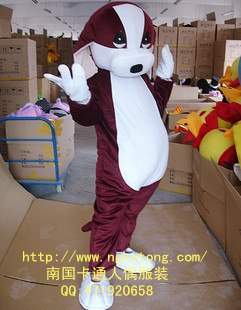 供应卡通服饰/动物服装卡通人偶服装人偶衣服旺财狗