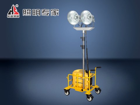 厂家销售WJ890A轻便式升降移动照明灯