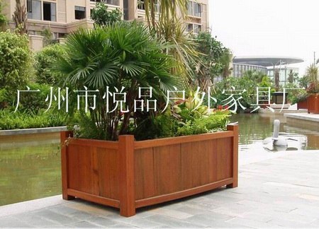 供应实木花箱价格 户外花箱厂家