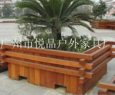 供应实木花箱订做 广州花箱厂家 户外花箱价格