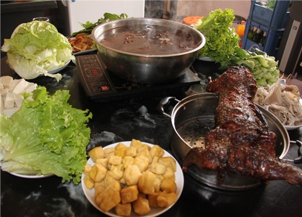 兔肉火锅