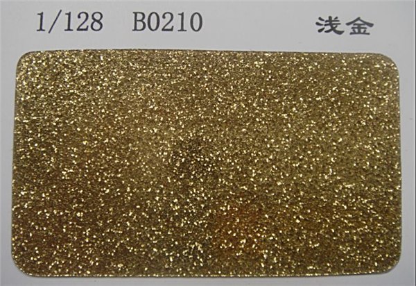 供应波丽树脂工艺礼品加工专用耐高金葱粉