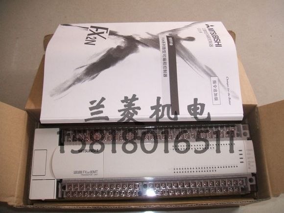 供应全新 三菱可编程控制器 FX2N-80MT-001 三菱PLC 9.9成