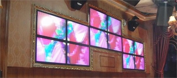 供应江西三星40寸液晶拼接墙报价、KTV液晶拼接墙电视墙