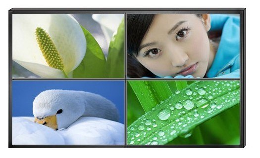 供应山东三星55寸DID无缝液晶拼接电视墙、安防监控液晶拼接墙厂家