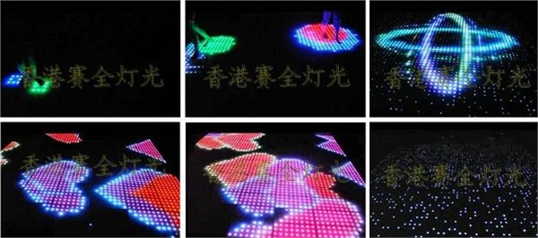 供应 LED互动视频地板砖、LED互动视频地板灯、LED互动视频地板