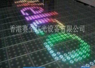 供应 LED感应视频地板灯、LED互动感应地板砖、LED互动感应地板灯