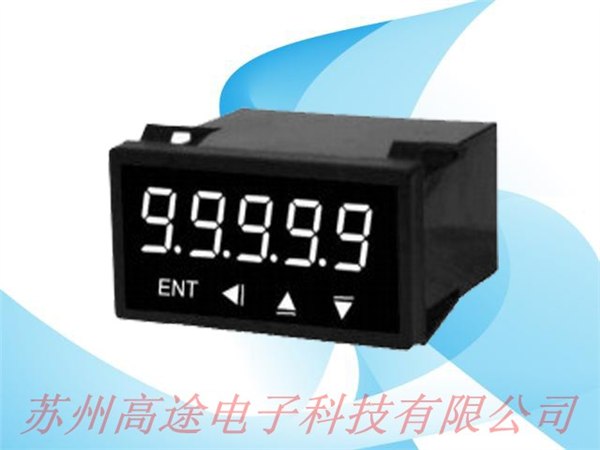 供应5位数微电脑型盘面式电表(小功率的)（24*48mm）