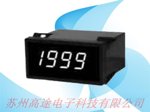 供应3?位数可程式盘面型数位电表（24*48mm）