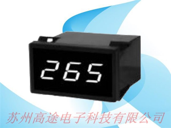 供应3位数盘面式交直流电压表（无电源式）（24*48mm）