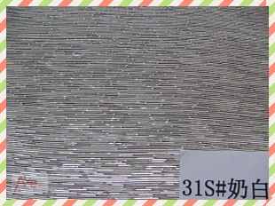 供应流星雨31S奶白银丝面料