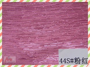 供应流星雨44S粉红银丝面料