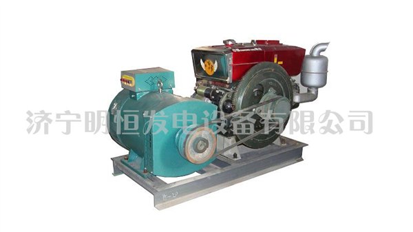 明恒欢迎您！8KW农用小型发电机组，热销手启动柴油发电机组