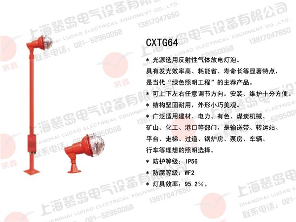 供应CXTG64反射型投光灯水泥厂投光灯